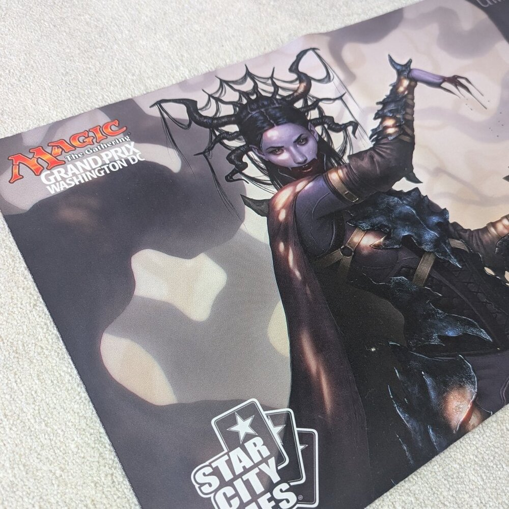 Magic The Gathering MTG Malakir Soothsayer playmat from Grand Prix Washington DC